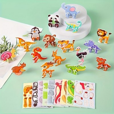 3D Puzzle - Životinje
