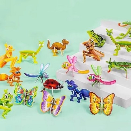 3D Puzzle - Kukci