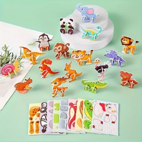  3D Puzzle - Životinje
