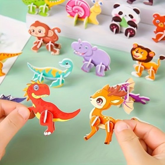 3D Puzzle - Životinje