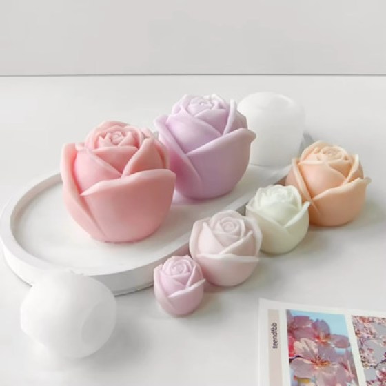 Silikonski kalup - ruža 