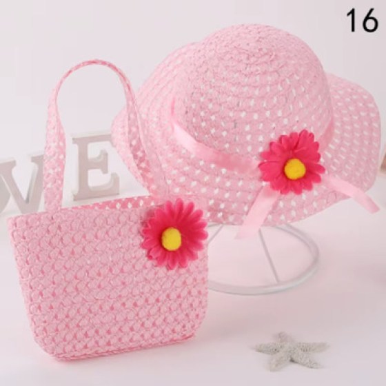 Dječji šešir + torbica 