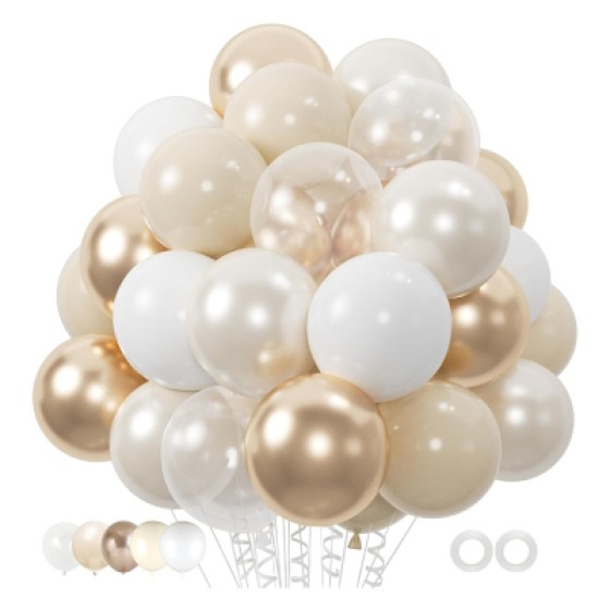 Baloni latex bež MIX 