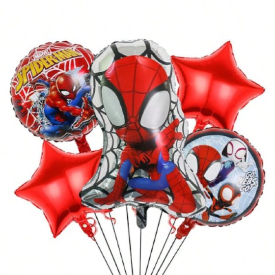 Folijski baloni Spiderman - MIX 01