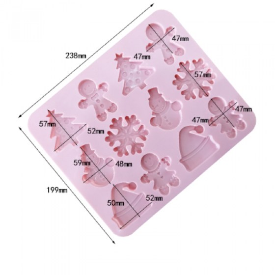 Silikonski kalup - model 06
