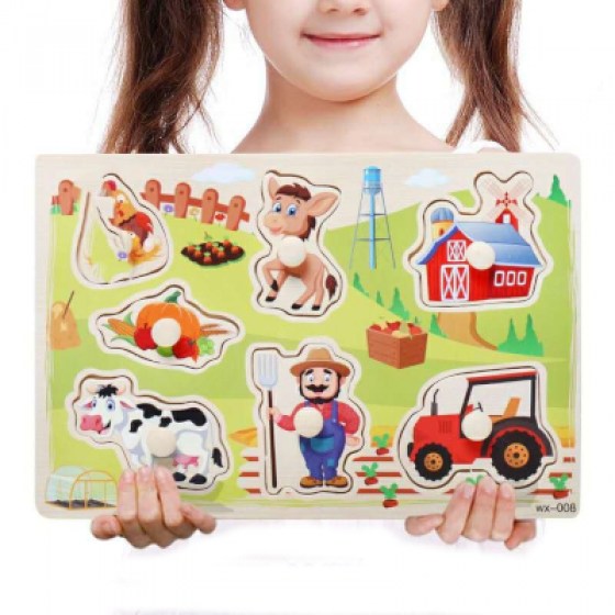 Edukativne 3D puzzle Farma edukativne-3D-puzzle-Farma