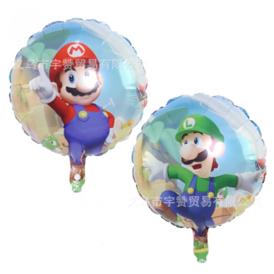 Folijski baloni Super Mario - Style 2