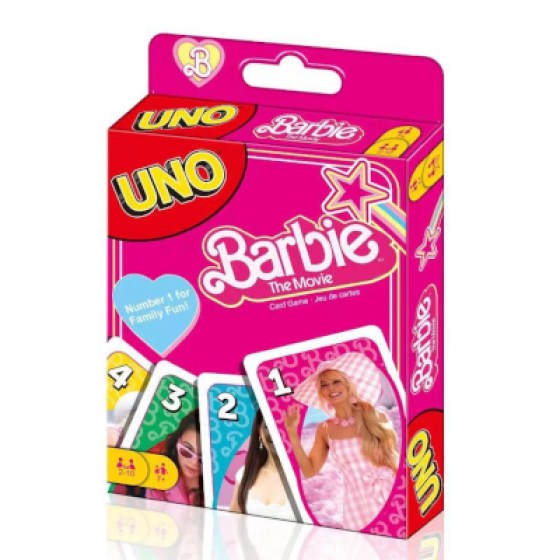 Igrače karte UNO Barbie