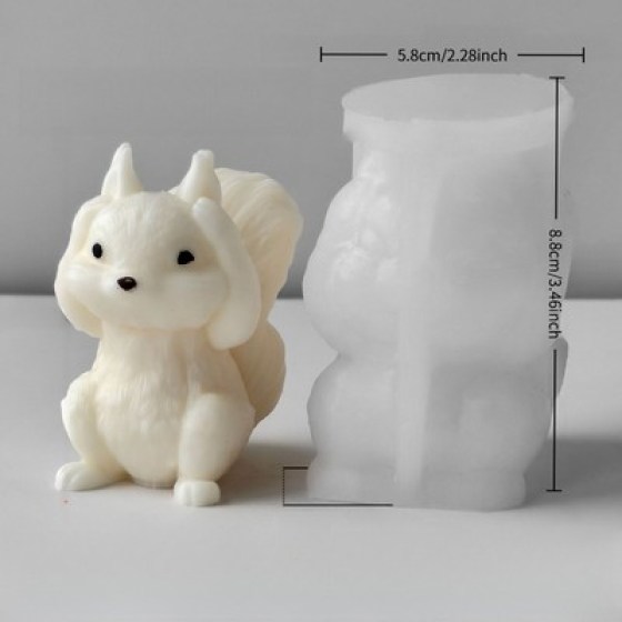 Silikonski Kalup – Vjeverica 