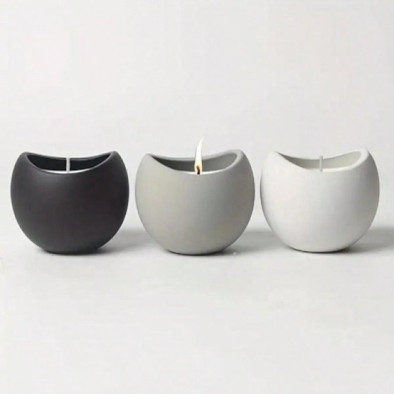 Silikonski kalup za svijećnjake