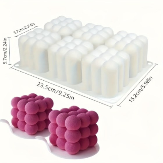 Silikonski kalup - bubble 3D