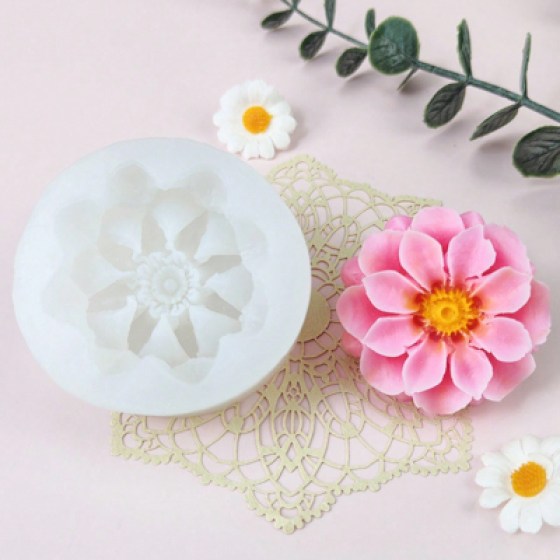 Silikonski kalup - lotus 02