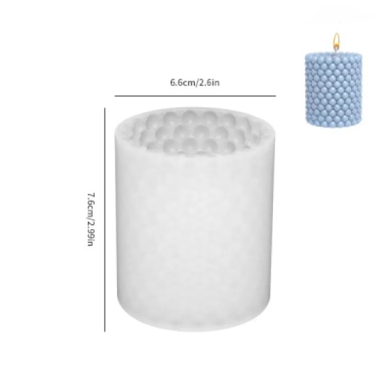 Silikonski kalup - točkice