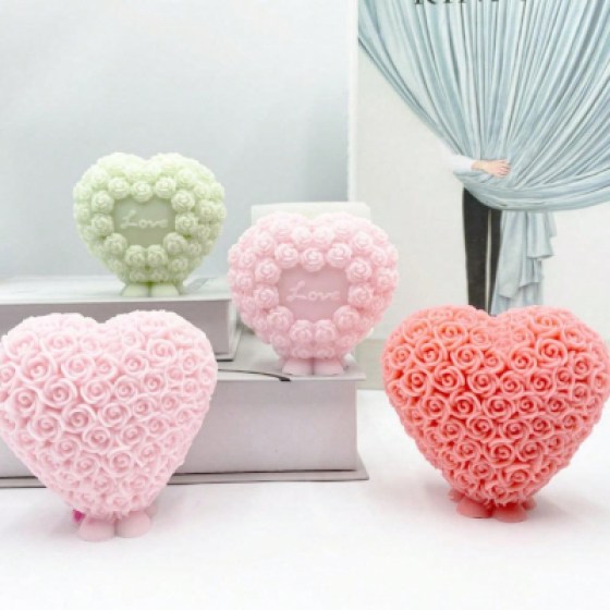 Silikonski kalup za svijeće srce