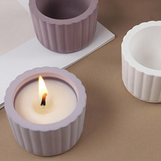 Silikonski kalup za svijećnjake