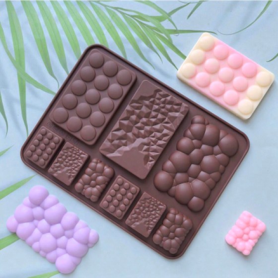 Silikonski kalup za izradu čokolade 02