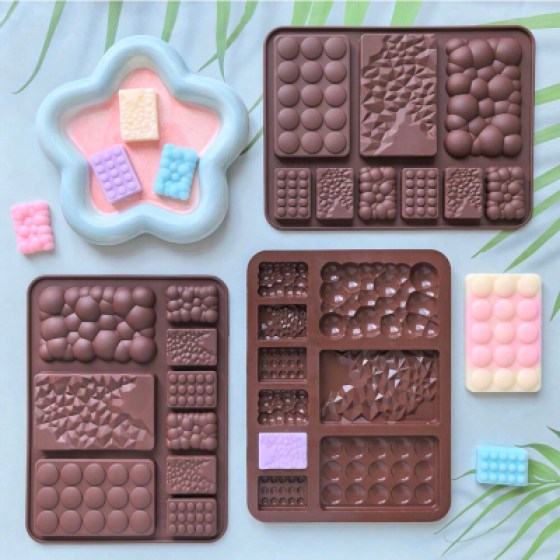 Silikonski kalup za izradu čokolade 02
