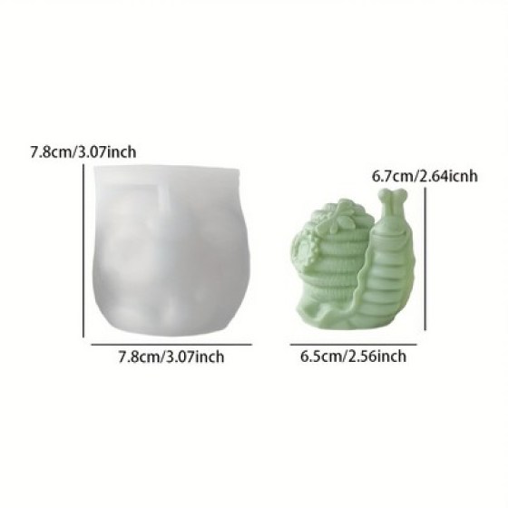 Silikonski Kalup – Puž