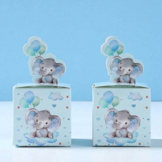 Kutijice za slatkiše - Slonić plavi