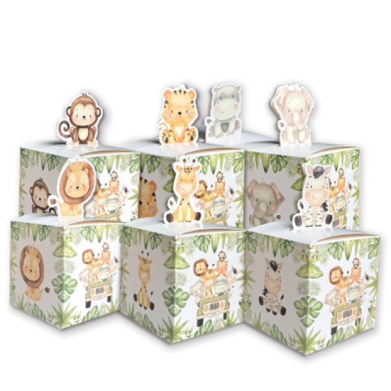 Kutijice za slatkiše - Safary 02