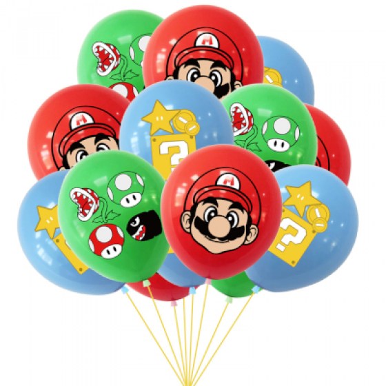 Latex baloni Super Mario