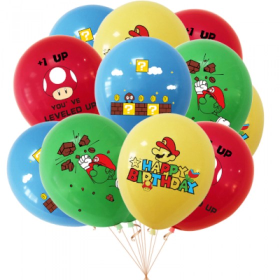 Latex baloni Super Mario 10/1