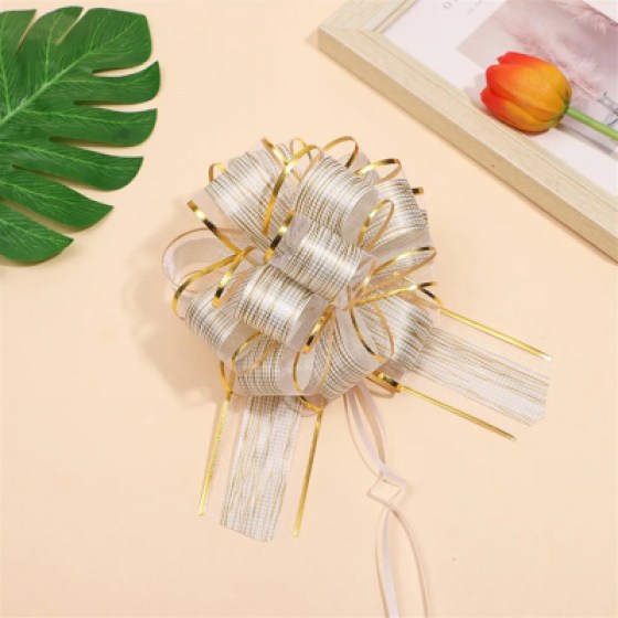 Mašne na potez bijele 12/1