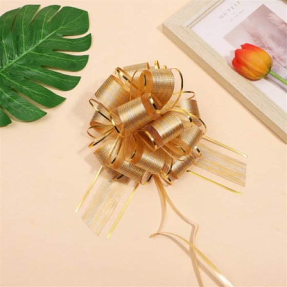 Mašne na potez zlatne 12/1