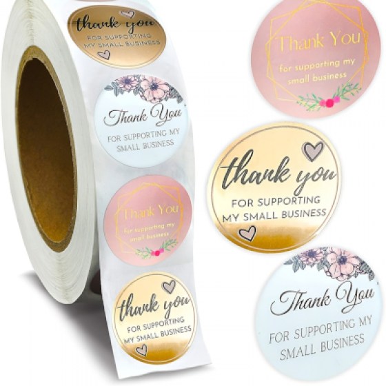 Samoljepljive naljepnice "Thank You" 02