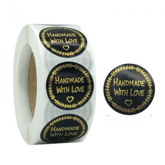 Samoljepljive naljepnice "Hand Made" 09