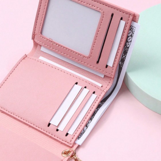 Dječji novčanik mačka rozi