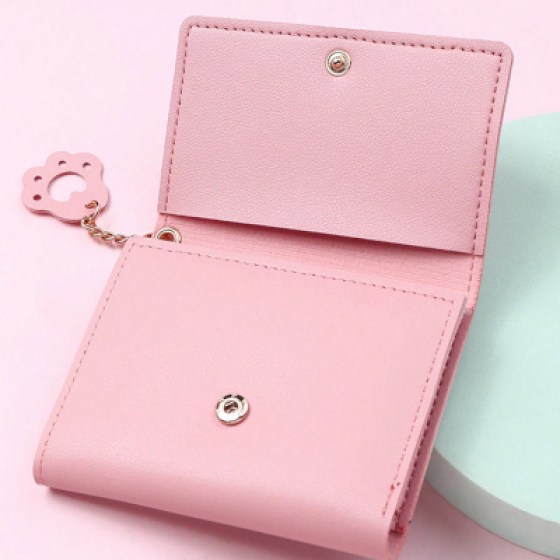 Dječji novčanik mačka rozi