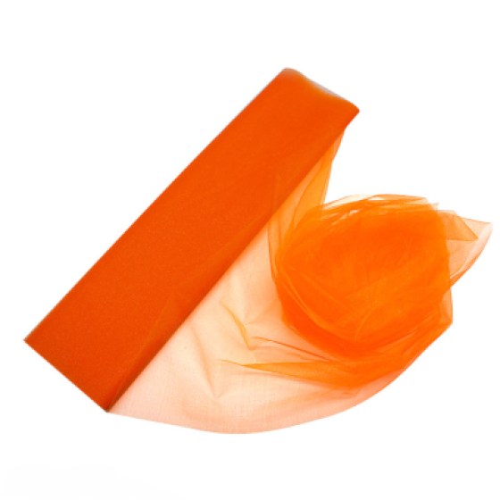 Dekorativna organza narančasta