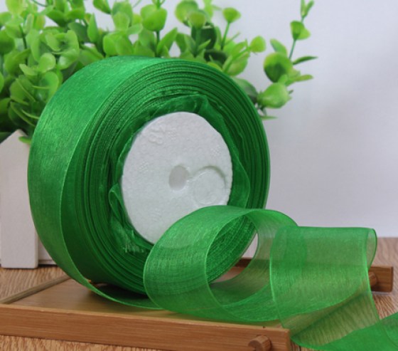 Organza traka crna 20mm