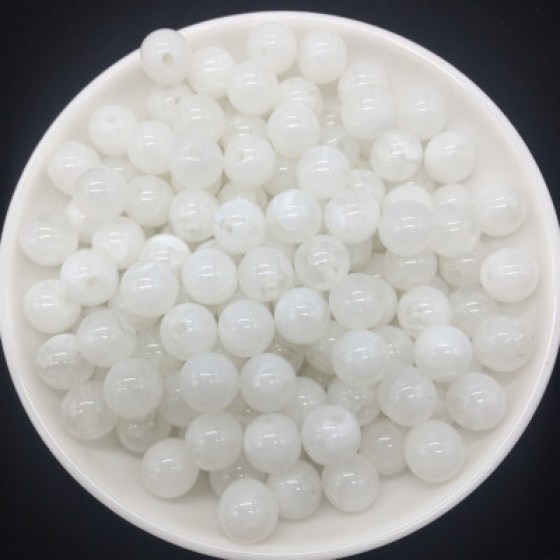Perlice akrilne bijele 8mm