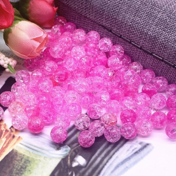 Perlice akrilne roze 10mm