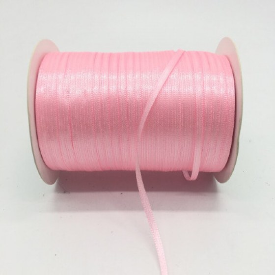 Satenska traka roza 3mm
