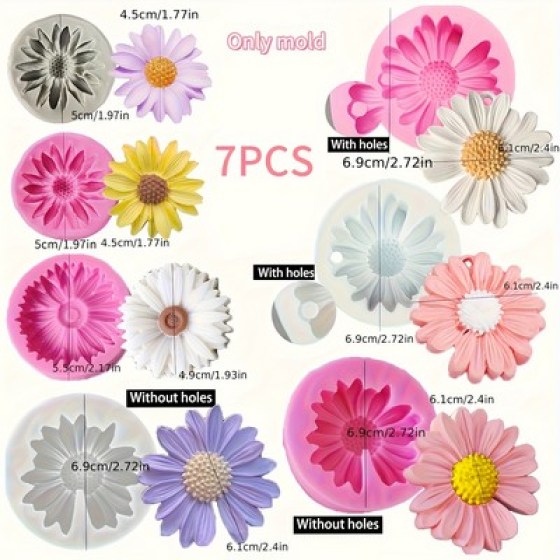 Silikonski kalupi/set