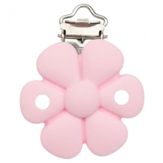 Kopča okrugla cvijet- roza
