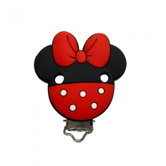 Kopča minnie - crvena