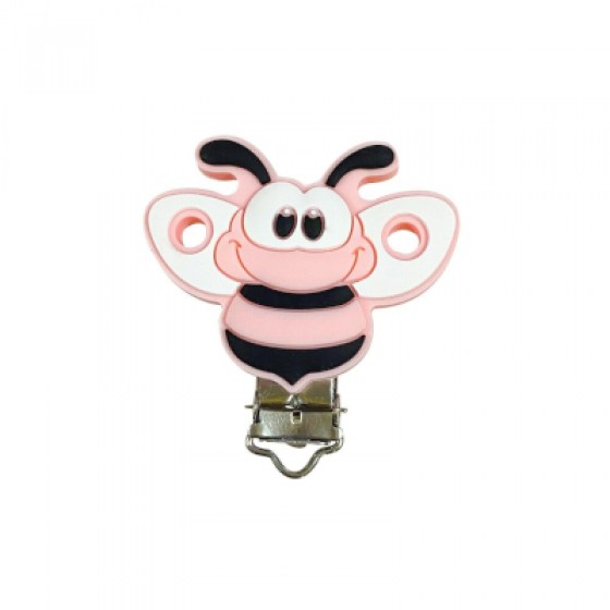 Kopča pčelica - roza