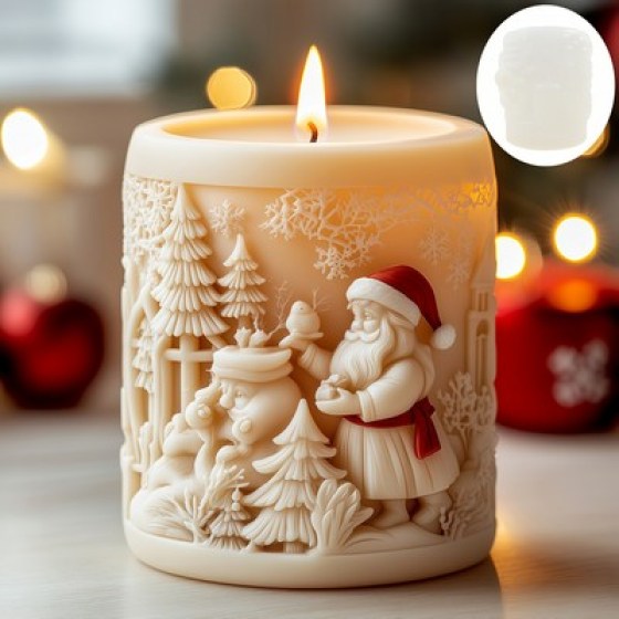 Silikonski kalup - Božić