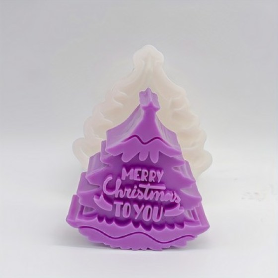 Silikonski kalup - Božićno drvce