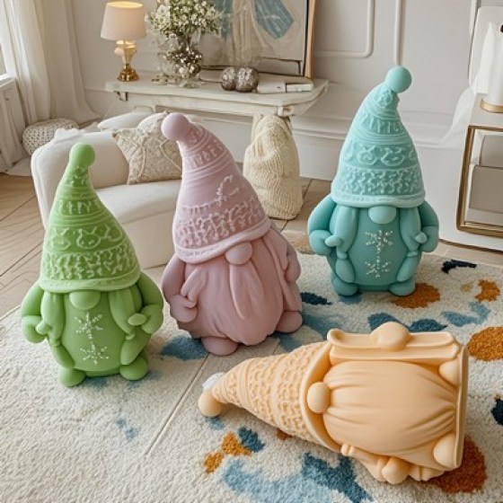 Silikonski kalup - Božićni patuljak 