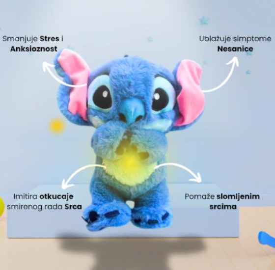 Stitch - plišanac koji diše