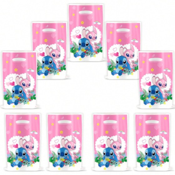 Vrećice za slatkiše - Stitch roze