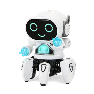Interaktivni robot bijeli